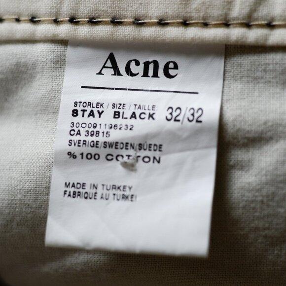 Acne black trousers - Picture 3 of 3